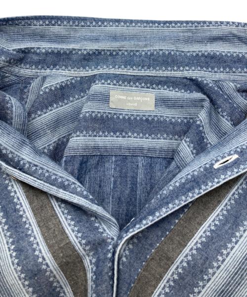 COMME des GARCONS HOMME（コムデギャルソン オム）COMME des GARCONS HOMME (コムデギャルソン オム) オープンカラーシャツ ブルー サイズ:なしの古着・服飾アイテム