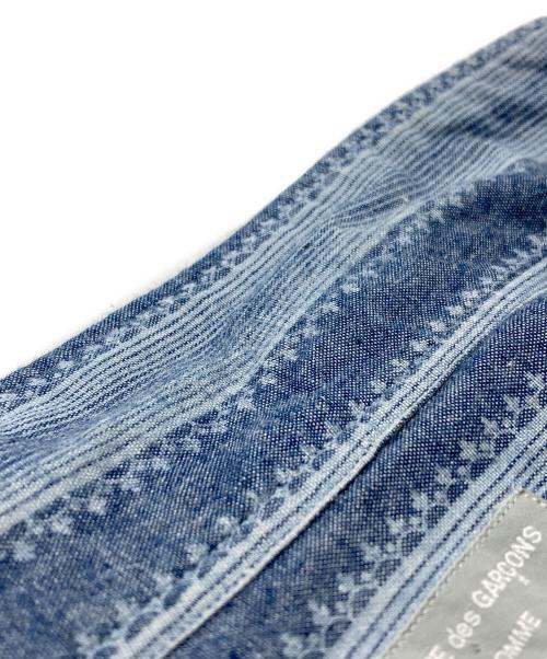 COMME des GARCONS HOMME（コムデギャルソン オム）COMME des GARCONS HOMME (コムデギャルソン オム) オープンカラーシャツ ブルー サイズ:なしの古着・服飾アイテム