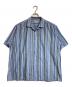 COMME des GARCONS HOMME（コムデギャルソン オム）の古着「オープンカラーシャツ」｜ブルー