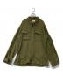 BAPE BY A BATHING APE（ベイプバイアベイシングエイプ）の古着「ジップアップシャツ」｜オリーブ
