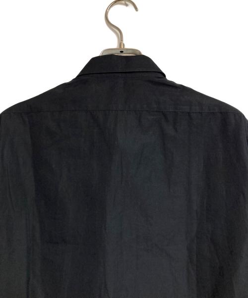 LOUIS VUITTON（ルイ ヴィトン）LOUIS VUITTON (ルイ ヴィトン) 袖LV刺繍フロントフライシャツ ブラック サイズ:Sの古着・服飾アイテム