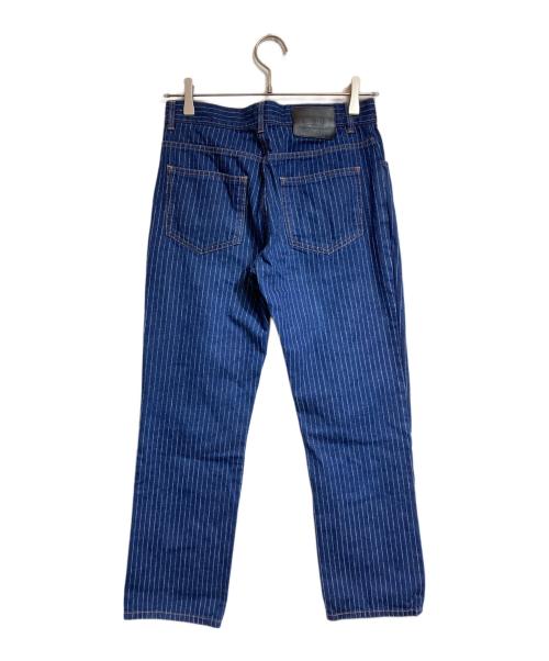 LOUIS VUITTON（ルイ ヴィトン）LOUIS VUITTON (ルイ ヴィトン) ストライプデニムパンツ インディゴ サイズ:36の古着・服飾アイテム