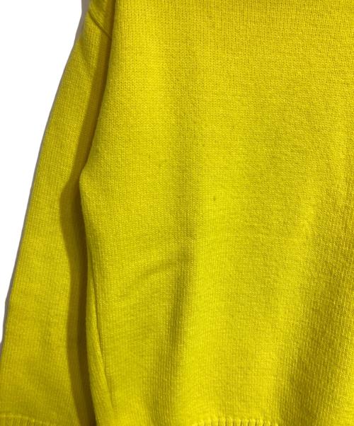 AMI PARIS（アミ パリス）AMI PARIS (アミ パリス) ハートロゴクルーネックニット イエロー サイズ:ＸＳの古着・服飾アイテム