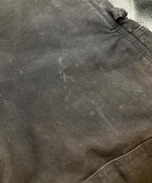 CarHartt（カーハート）CarHartt (カーハート) 裏地付ダブルニーダックオーバーオール ブラック サイズ:40の古着・服飾アイテム