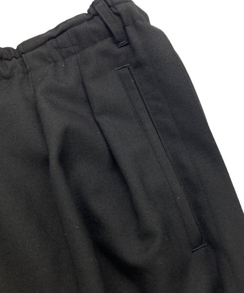 GROUND Y（グラウンドワイ）GROUND Y (グラウンドワイ) T/W gabardine Crow pants ブラック サイズ:3の古着・服飾アイテム