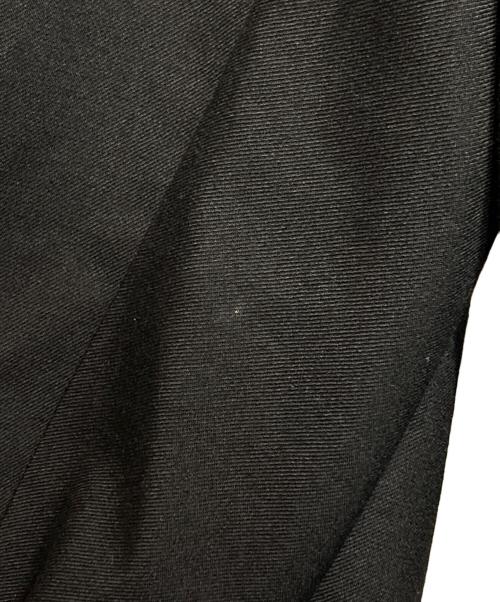 GROUND Y（グラウンドワイ）GROUND Y (グラウンドワイ) T/W gabardine Crow pants ブラック サイズ:3の古着・服飾アイテム
