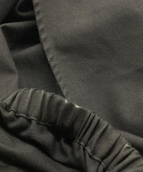 GROUND Y（グラウンドワイ）GROUND Y (グラウンドワイ) T/W gabardine Crow pants ブラック サイズ:3の古着・服飾アイテム
