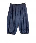 GROUND Yグラウンドワイ）の古着「12OZ DENIM BALLOON PANTS」｜インディゴ