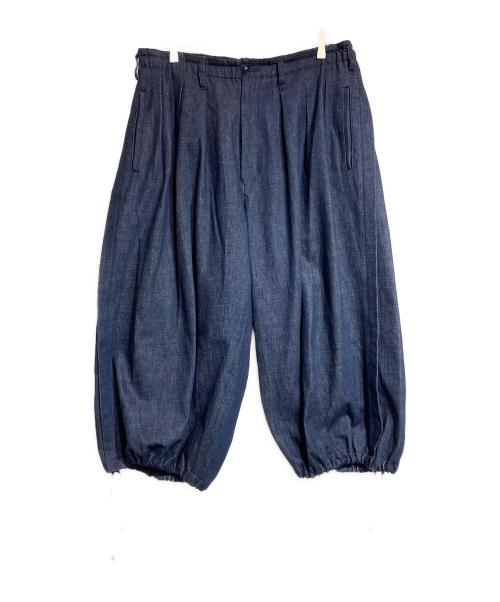 GROUND Y（グラウンドワイ）GROUND Y (グラウンドワイ) 12OZ DENIM BALLOON PANTS インディゴ サイズ:3の古着・服飾アイテム