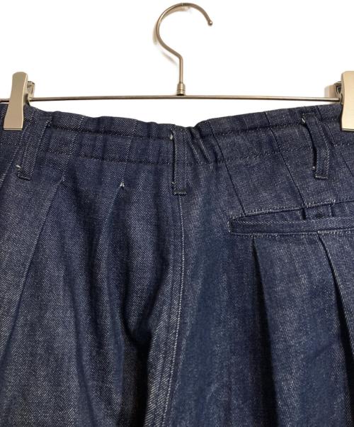 GROUND Y（グラウンドワイ）GROUND Y (グラウンドワイ) 12OZ DENIM BALLOON PANTS インディゴ サイズ:3の古着・服飾アイテム
