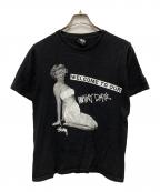 stussy×NEXUSVIIステューシー×ネクサスセブン）の古着「プリントTシャツ」｜ブラック