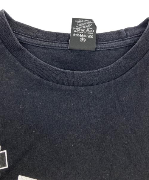 stussy（ステューシー）stussy (ステューシー) NEXUSVII (ネクサスセブン) プリントTシャツ ブラック サイズ:Sの古着・服飾アイテム