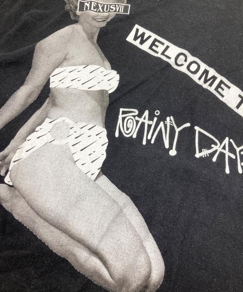 stussy（ステューシー）stussy (ステューシー) NEXUSVII (ネクサスセブン) プリントTシャツ ブラック サイズ:Sの古着・服飾アイテム