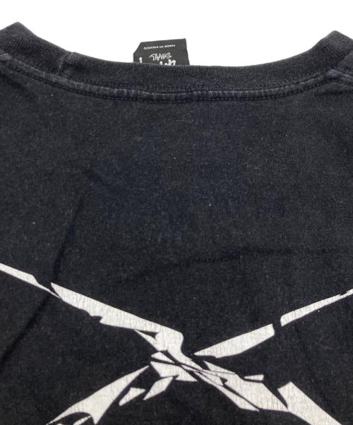 stussy（ステューシー）stussy (ステューシー) NEXUSVII (ネクサスセブン) プリントTシャツ ブラック サイズ:Sの古着・服飾アイテム