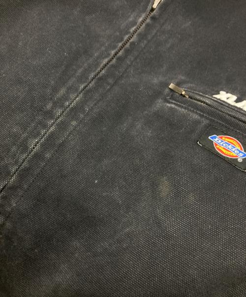 X-LARGE（エクストララージ）X-LARGE (エクストララージ) Dickies (ディッキーズ) DICKIES WORK JACKET ブラック サイズ:Lの古着・服飾アイテム