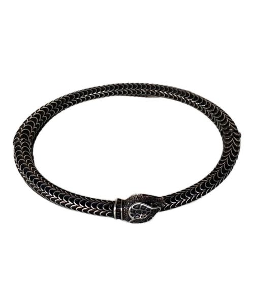 GUCCI（グッチ）GUCCI (グッチ) ガーデンシルバースネークブレスレット シルバーの古着・服飾アイテム