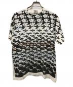 SoF Teeソフ ティー）の古着「アートプリントTシャツ」｜ホワイト×ブラック