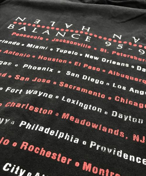 FRUIT OF THE LOOM（フルーツオブザルーム）FRUIT OF THE LOOM (フルーツオブザルーム) バンドTシャツ ブラック サイズ:-の古着・服飾アイテム