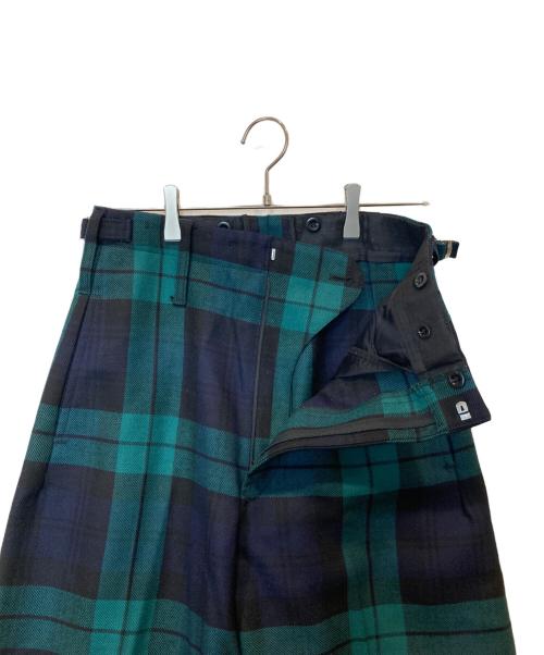 スコットランド軍（スコットランドグン）スコットランド軍 (スコットランドグン) セレモニードレスチェックパンツ 8405-99-133-7131 グリーン サイズ:72の古着・服飾アイテム