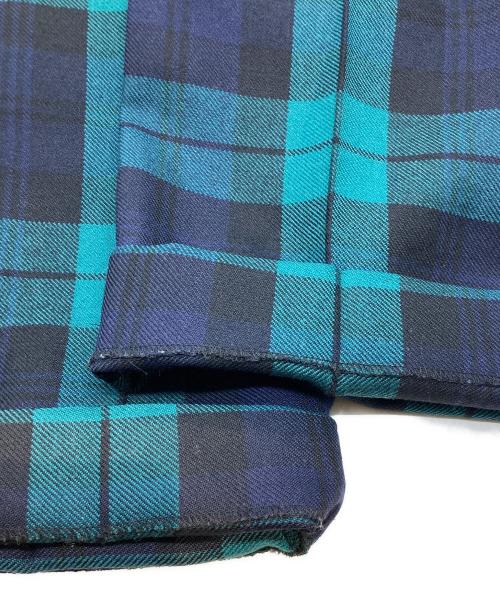 スコットランド軍（スコットランドグン）スコットランド軍 (スコットランドグン) セレモニードレスチェックパンツ 8405-99-133-7131 グリーン サイズ:72の古着・服飾アイテム