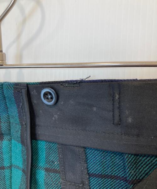 スコットランド軍（スコットランドグン）スコットランド軍 (スコットランドグン) セレモニードレスチェックパンツ 8405-99-133-7131 グリーン サイズ:72の古着・服飾アイテム