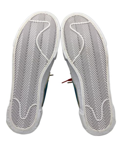 NIKE（ナイキ）NIKE (ナイキ) sacai (サカイ) Blazer Low ローカットスニーカー ベージュ×ホワイト サイズ:28の古着・服飾アイテム