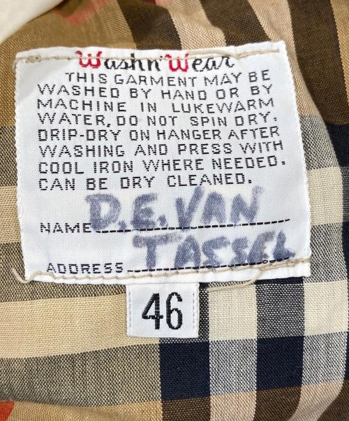 Eddie Bauer（エディーバウアー）Eddie Bauer (エディーバウアー) 80’Sライナー付ステンカラーコート ベージュ サイズ: 46の古着・服飾アイテム