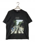 KITHキス）の古着「Beatles Abbey Road Tee」｜ブラック