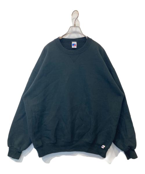 RUSSELL ATHLETIC（ラッセルアスレチック）RUSSELL ATHLETIC (ラッセルアスレチック) 前Vスウェット ブラック サイズ:XXLの古着・服飾アイテム