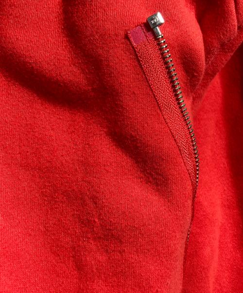 UNDERCOVER（アンダーカバー）UNDERCOVER (アンダーカバー) ダブルレイヤーバックルストラップジャケット レッド サイズ:1の古着・服飾アイテム