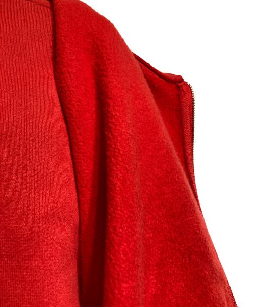 UNDERCOVER（アンダーカバー）UNDERCOVER (アンダーカバー) ダブルレイヤーバックルストラップジャケット レッド サイズ:1の古着・服飾アイテム