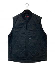 FAT（エフエーティー）の古着「キルティングベスト F32110-JK03-AB」｜ブラック