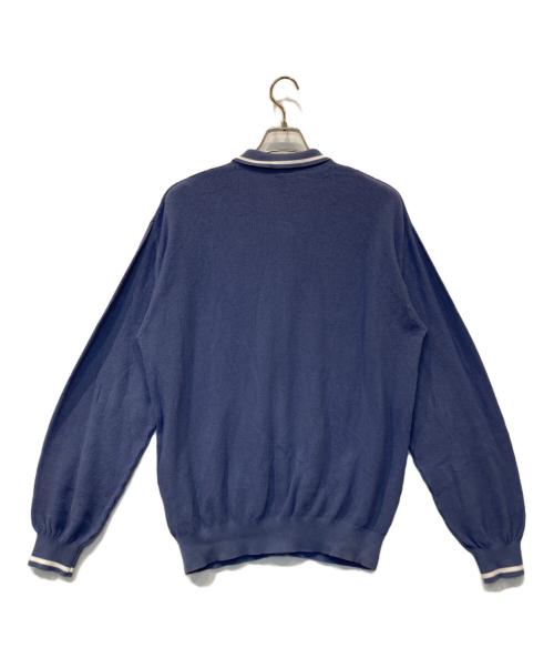 SILAS（サイラス）SILAS (サイラス) ニットカーディガン ブルー サイズ:Lの古着・服飾アイテム