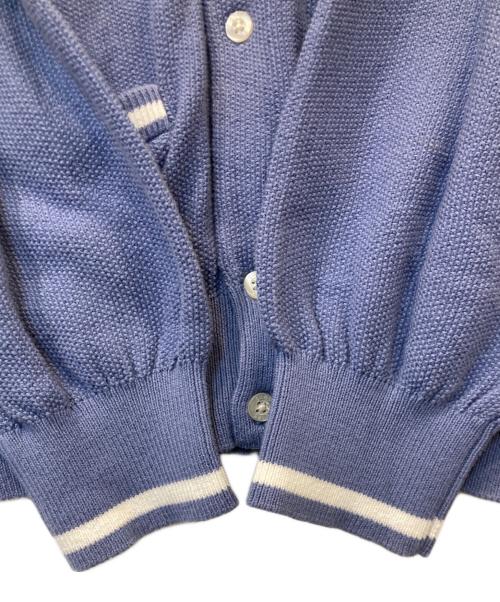 SILAS（サイラス）SILAS (サイラス) ニットカーディガン ブルー サイズ:Lの古着・服飾アイテム