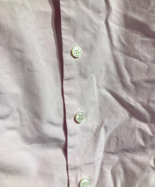 beautiful people（ビューティフルピープル）beautiful people (ビューティフルピープル) bouble-end sheer cotton voile blouse ピンク サイズ:38の古着・服飾アイテム