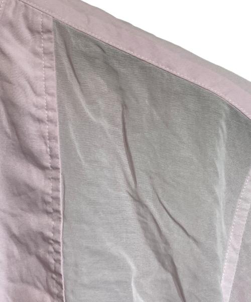 beautiful people（ビューティフルピープル）beautiful people (ビューティフルピープル) bouble-end sheer cotton voile blouse ピンク サイズ:38の古着・服飾アイテム