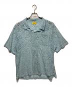 GOLF WANGゴルフワン）の古着「レースシャツ」｜ブルー