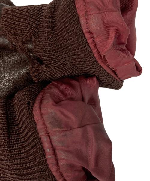 U'S NAVY（ユーエスネイビー）U'S NAVY (ユーエスネイビー) フライトジャケット ブラウン サイズ:36の古着・服飾アイテム