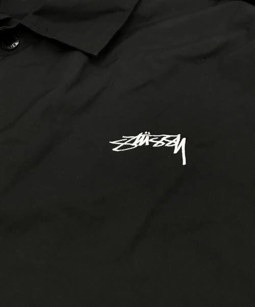 stussy（ステューシー）stussy (ステューシー) CRUIZE COACH JACKET ブラック サイズ:Ⅼの古着・服飾アイテム