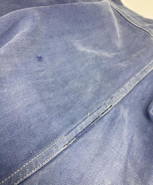 LA CHOUETTE（-）LA CHOUETTE (-) ユーロワークパンツ ブルー サイズ:不明の古着・服飾アイテム