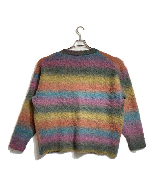 AMBERGLEAM（アンバーグリーム）AMBERGLEAM (アンバーグリーム) Soft Light Knit Cardigan マルチカラー サイズ:Lの古着・服飾アイテム