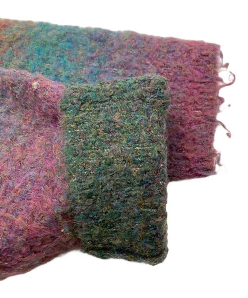 AMBERGLEAM（アンバーグリーム）AMBERGLEAM (アンバーグリーム) Soft Light Knit Cardigan マルチカラー サイズ:Lの古着・服飾アイテム