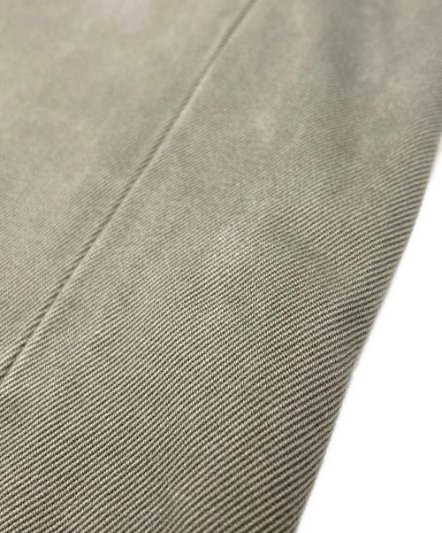 STUDIO NICHOLSON（スタジオ ニコルソン）STUDIO NICHOLSON (スタジオ ニコルソン) BEN PEACHED COTTON TWIL PANTS グレー サイズ:Sの古着・服飾アイテム