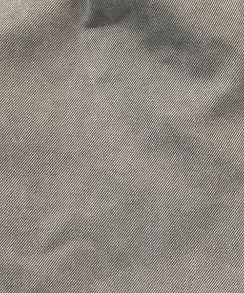STUDIO NICHOLSON（スタジオ ニコルソン）STUDIO NICHOLSON (スタジオ ニコルソン) BEN PEACHED COTTON TWIL PANTS グレー サイズ:Sの古着・服飾アイテム