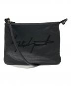 discord Yohji Yamamotoディスコード ヨウジヤマモト）の古着「Signature sacoche」｜ブラック