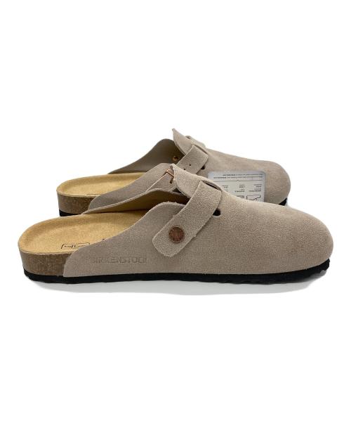 BIRKENSTOCK（ビルケンシュトック）BIRKENSTOCK (ビルケンシュトック) BOSTON スエードサンダル ベージュ サイズ:26.5cmの古着・服飾アイテム