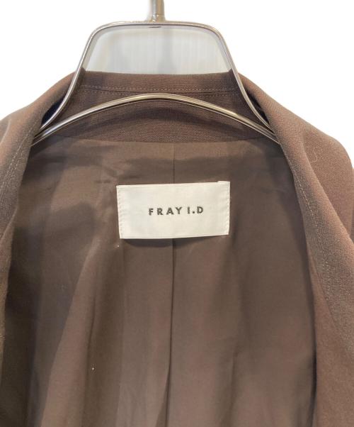 FRAY ID（フレイ アイディー）FRAY ID (フレイ アイディー) ジャケット　FWFJ214032 ブラウン サイズ:1の古着・服飾アイテム