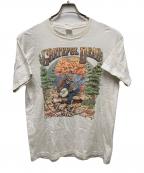 FRUIT OF THE LOOMフルーツオブザルーム）の古着「バンドTシャツ」｜ホワイト