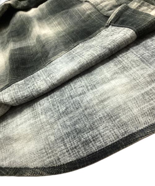 stussy（ステューシー）stussy (ステューシー) Rocco Flannel Plaid Shirt グリーン×ベージュ サイズ:Lの古着・服飾アイテム