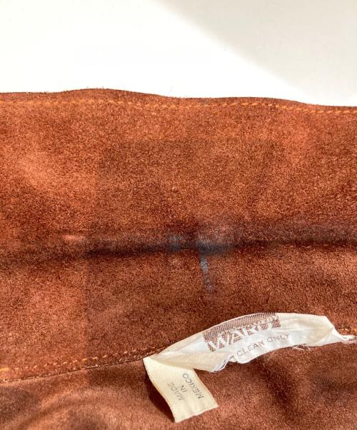 MONTGOMERY WARD（モンゴメリーワード）MONTGOMERY WARD (モンゴメリーワード) スエードトラッカージャケット ブラウン サイズ:表記がないため不明の古着・服飾アイテム